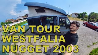 Van tour 2003 Ford Transit Westfalia Nugget FAKE VAN