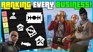 Ranking EVERY Business in GTA Online!