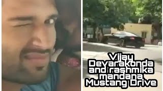 Vijay Devarakonda and Rashmika Mandana Mustang Drive WhatsApp Status | Geetha Govindam