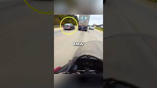 Bmw Driver Runs Over Biker