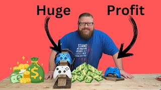 Turn Wood Into Cash! Profitable Gaming Controller & Headset Stand DIY