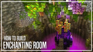 How to Build a Lush Cave Enchanting Room in Minecraft