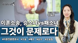 이혼소송에서 "전부패소"란? 이혼하기 싫다면 하지말아야 할 것