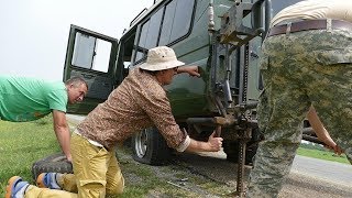 Хотите смейтесь опять ШИНОМОНТАЖ и опять Ж##А СУРОВАЯ ТАНЗАНИЯ день 13 ч.2