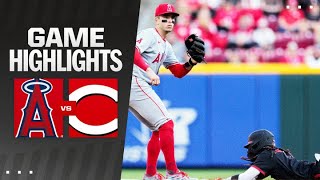 Angels vs. Reds Game Highlights (4/19/24) | MLB Highlights