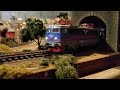 ho scale scene wolferz roco rc4 pulling swedish roco coaches.