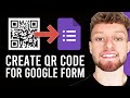 How To Create QR Code For Google Form (Step By Step)