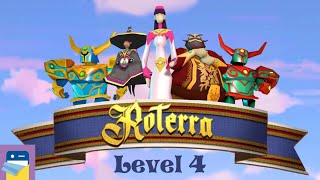 Roterra - Flip the Fairytale: Level 4 Walkthrough & iOS / Android Gameplay (by Dig-It Games)
