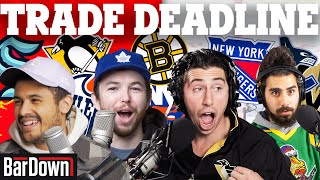 LIVE REACTION TO NHL TRADE DEADLINE | TRADEDOWN