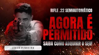 Rifle .22 Semiautomático AGORA É PERMITIDO! 🔥💥 Saiba Como Adquirir o Seu!