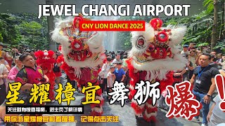 The Spectacular Lion Dance at Changi Airport Jewel | A Short Tour \u0026 History