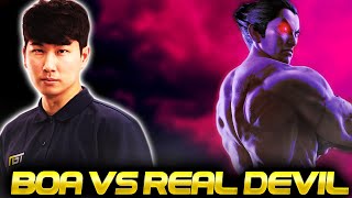 Real_Devil vs BOA... Battle of the Kazuya Gods