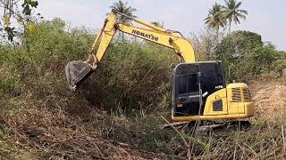 เล่นต้นไมยราบยักษ์ จัดเต็ม komatsu pc70-8 จารย์กบ จัดให้ งานเคลียริ่ง excavator EP.8230