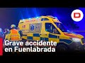 Un muerto y dos heridos muy graves en un accidente de motos en Fuenlabrada