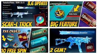 🤯OMG | 10 FREE SPIN | 100% Upgradable Gun | Ump Glacier Release Date | Dodge Super Car Release Date