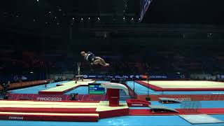 ADALSTEINSDOTTIR Thelma (ISL) - 2022 Artistic Worlds, Liverpool (GBR) - Qualifications Vault 1