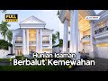 DESAIN RUMAH MEWAH KLASIK 2 LANTAI 4 KAMAR - Jasa Arsitek Rumah Mewah Asia Arsitek