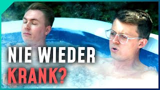 Gesund durch EISBADEN? 🥶 Tomatolix und ich testen die Wim Hof-Methode!