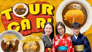 TOUR CÀ RI NHẬT: Cà ri thơm ngon nhưng được ăn đồ đắt tiền mới là lý do chính cho video này 🤗