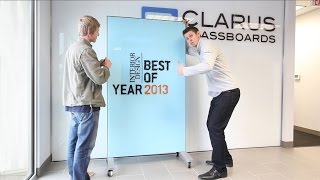 Clarus Glassboards Wins Interior Design Best of Year!!