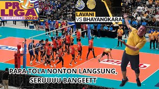 SERU BIKIN TEGANG MATCH JAKARTA LAVANI VS JAKARTA BHAYANGKARA PRESISI PROLIGA