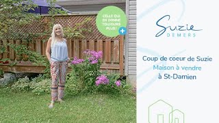 Coup de cœur de Suzie : Maison à vendre à St-Damien dans Lanaudière