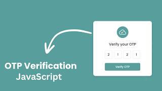 Create OTP Code Verification form using HTML CSS & JAVASCRIPT ❤️ @mrcodebox33