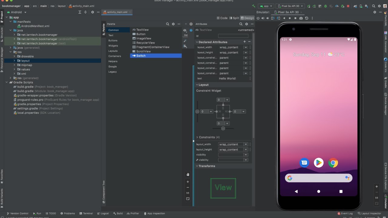 Android studio эмулятор