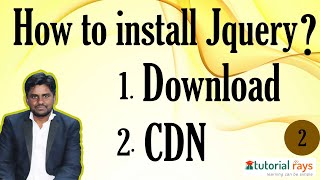 2.Jquery Installation | How to setup Install Jquery - Jquery Tutorial