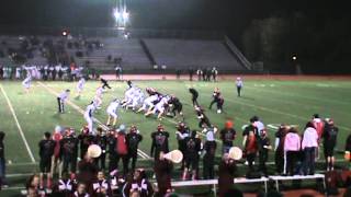 DJ Hanes Wasson Football, 41 Yard Catch and run Vs. Woodland Park 10-5-2012.