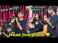 Head lice prank on Girlfriend front of my family 🤯🧿 Prank on girlfriend 😜 she gone emotional