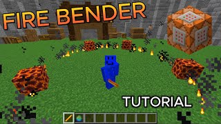 How I became a fire bender with Minecraft commands