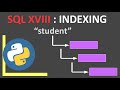 SQL Indexing: Data Science Code