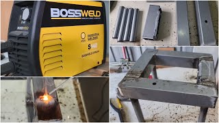 Bossweld S140 full performance test for welding DIY project