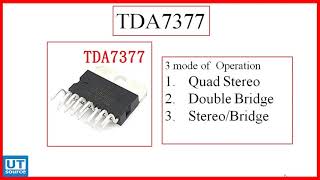 Best TDA series amplifier ICs | TDA7377 , TDA7388,  TDA1514A