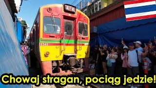 Tajlandia - Ostatni dzień i wracamy - Floating i Railway Market oraz jak nas chcieli wydymać...