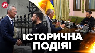 ⚡️Зеленський зустрівся з Генсеком НАТО у Києві / Що привіз СТОЛТЕНБЕРГ?