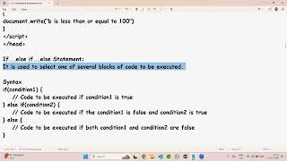 Java Full Stack Major Topic | JavaScript Conditional Statements Explained | | Course Divine