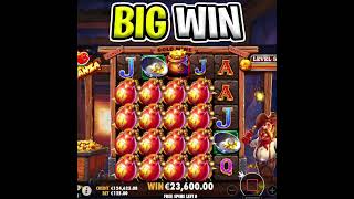 BOMB BONANZA SLOT 🤑 MAX LEVEL SO MANY WILDS OMG 🔥 EPIC MEGA BIG WIN‼️ #shorts