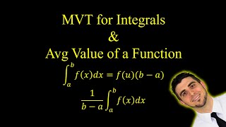 Mean Value Theorem for Integrals | How to Find the Average Value of a Function - AP Calculus🚀