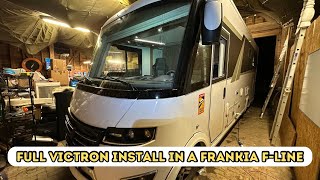 Full Victron install in a Frankia F-Line motorhome