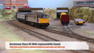 Bachman Class 85 With Legomanbiffo sound and speaker upgrade