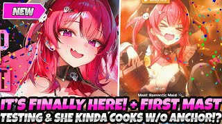 *ITS FINALLY HERE!* + FIRST MAST TESTING! SHE ACTUALLY KINDA COOKS WITHOUT ANCHOR!? (Nikke Goddess