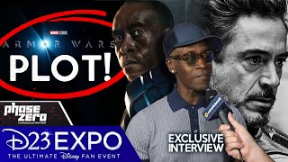 Don Cheadle Reveals Armor Wars Plot at D23 Expo 2022! How Tony Stark's Death CHANGED War Machine!