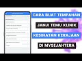 Cara Tempah Janji Temu Klinik Kesihatan Kerajaan Di MySejahtera | Saringan HIV Pesakit Luar PeKa B40