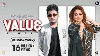 Value (Official Video) | R Nait | Gurlez Akhtar | Laddi Gill | Tru Makers | New Punjabi Song 2022