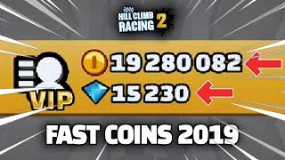 Hill Climb Racing 2 - How To Get Coins Fast 2019