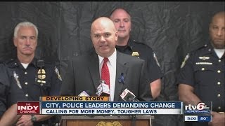 Indianapolis officials say more police needed