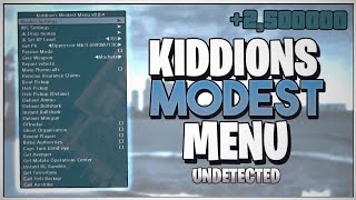 KIDDIONS MOD MENU GTA 5 | Free download GTA Online hack 2025 | Download cheat