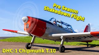 1952 De Havilland DHC-1 Chipmunk T.10 - WK635 - G-HFRH Spring Shakedown flight #aviation